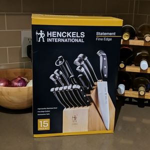 J.A. Henckels international knives block